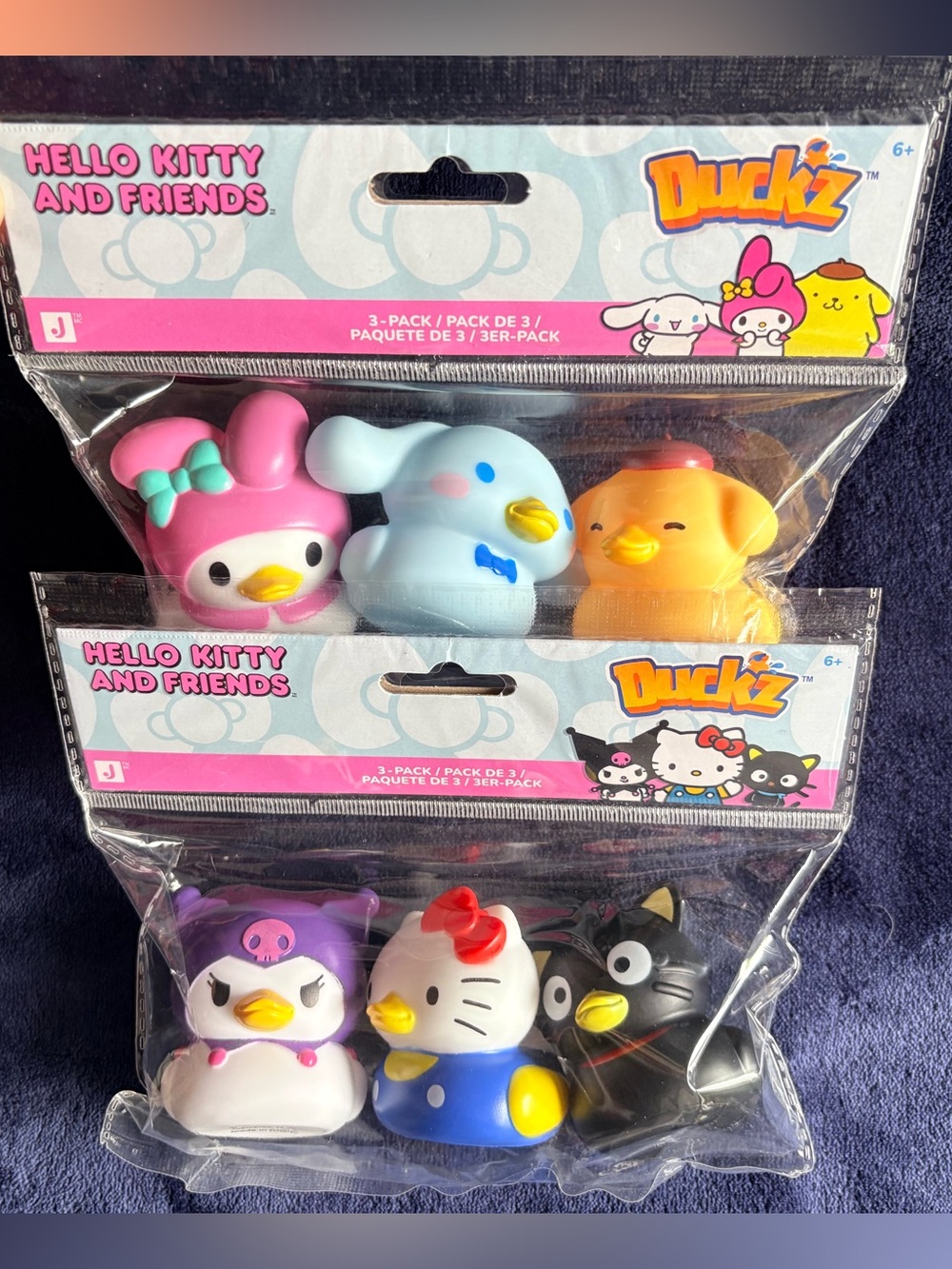 Hello Kitty and Friends Rubber Ducks